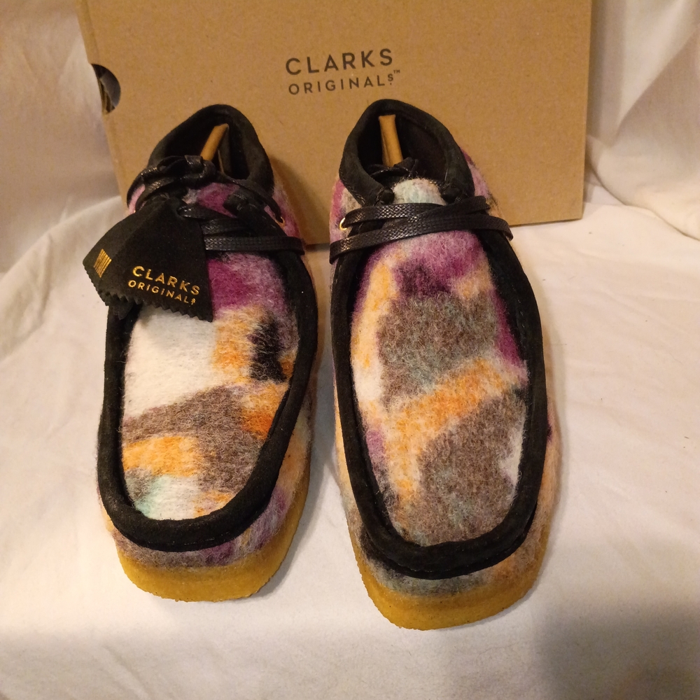 Clarks Originals Multicolor Wool Shoes